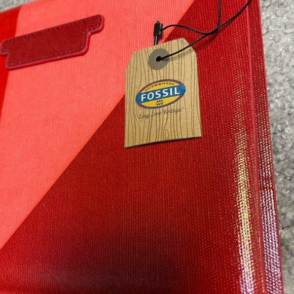 Fossil Authentic Fossil LONG Live Vintage TABLET Cover RED MULTI SL4193995 - Picture 4 of 7